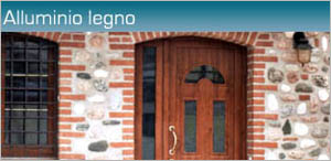 alluminio legno